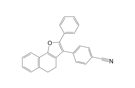 4-(2-Phenyl-4,5-dihydronaphtho[1,2-b]furan-3-yl)benzonitrile