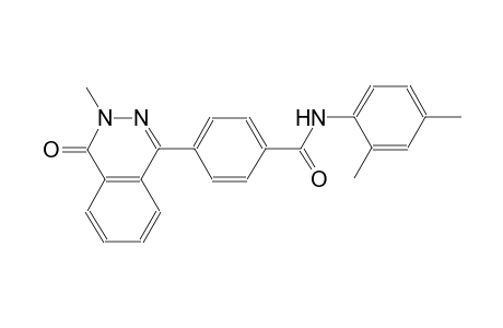 N-(2,4-dimethylphenyl)-4-(3-methyl-4-oxo-3,4-dihydro-1-phthalazinyl)benzamide