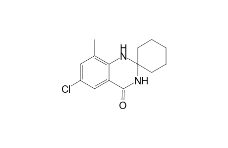 6'-Chloro-8'-methyl-1'H-spiro[cyclohexane-1,2'-quinazolin]-4'(3'H)-one