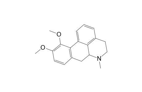 4H-Dibenzo[de,g]quinoline, 5,6,6a,7-tetrahydro-10,11-dimethoxy-6-methyl-, (R)-