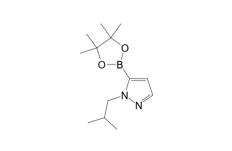 1-ISOBUTYL-5-(4,4,5,5-TETRAMETHYL-1,3,2-DIOXABOROLAN-2-YL)-1H-PYRAZOLE