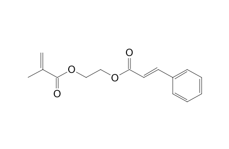 2-Propenoic acid, 2-methyl-, 2-[[1-oxo-3-phenyl-2-propen-1-yl]oxy]ethyl ester