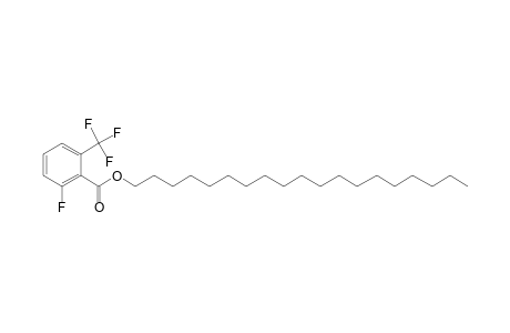 6-Fluoro-2-trifluoromethylbenzoic acid, nonadecyl ester