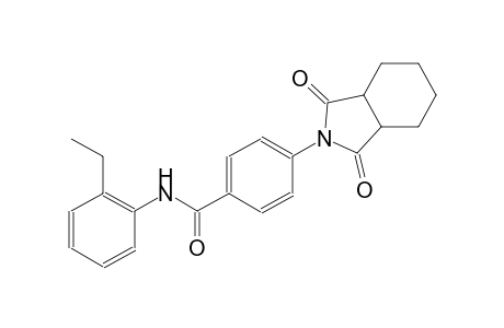 benzamide, N-(2-ethylphenyl)-4-(octahydro-1,3-dioxo-2H-isoindol-2-yl)-