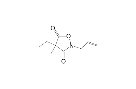 2-Allyl-4,4-diethyl-isoxazolidine-3,5-dione