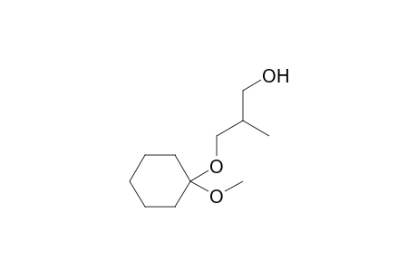 3-((1-methoxycyclohexyl)oxy)-2-methylpropan-1-ol