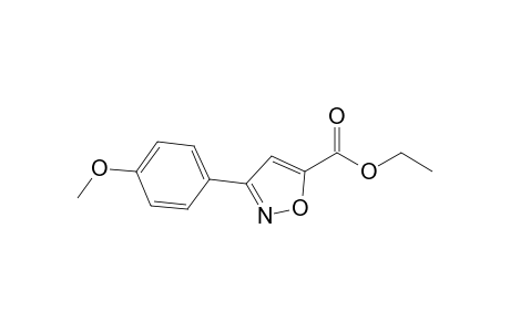 Ethyl 3-(4-Methoxyphenyl)isoxazole-5-carboxylate
