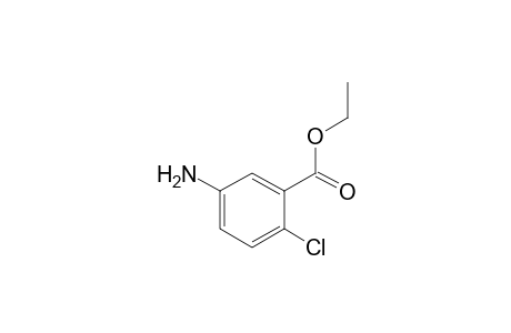 5-AMINO-2-CHLOROBENZOIC ACID, ETHYL ESTER