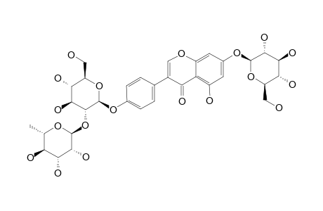 GENISTEIN-7-O-BETA-D-GLUCOPYRANOSIDE-4'-O-[(ALPHA-L-RHAMNOPYRANOSYL)-(1->2)-BETA-D-GLUCOPYRANOSIDE]