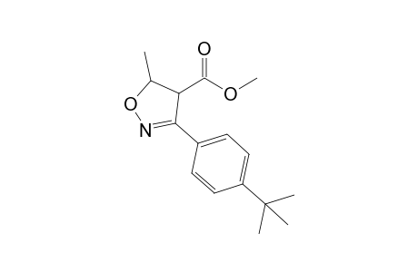 3-(4-tert-Butylphenyl)-5-methyl-4,5-dihydroisoxazole-4-carboxylic acid methyl ester
