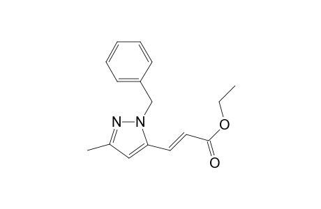 Ethyl (2E)-3-(1-benzyl-3-methyl-1H-pyrazol-5-yl)prop-2-enoate