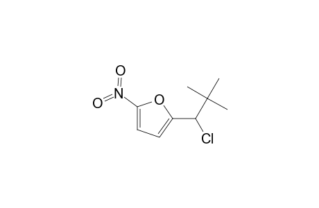 2-(1'-chloro-2',2'-dimethylpropyl)-5-nitrofuran