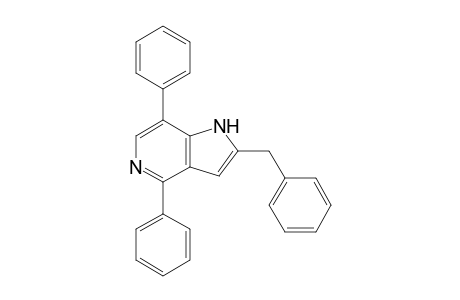 2-Benzyl-4,7-diphenyl-1H-pyrrolo[3,2-c]pyridine