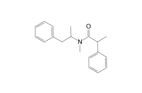 Methamphetamine .alpha.-phenylpropionamide