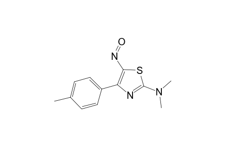 2-Thiazolamine, N,N-dimethyl-4-(4-methylphenyl)-5-nitroso-
