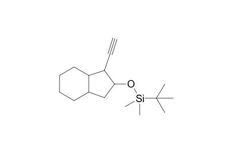 8-(tert-Butyldimethylsiloxy)-9-ethynylbicyclo[4.3.0]nonane