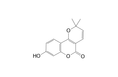 8-Hydroxy-2,2-dimethyl-2H-pyrano[4,5-c]coumarone