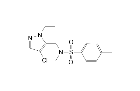 benzenesulfonamide, N-[(4-chloro-1-ethyl-1H-pyrazol-5-yl)methyl]-N,4-dimethyl-