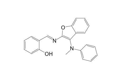 3-(N-methylanilino)-2-salicylideneaminobenzofuran