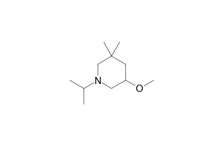 1-isopropyl-5-methoxy-3,3-dimethyl-piperidine