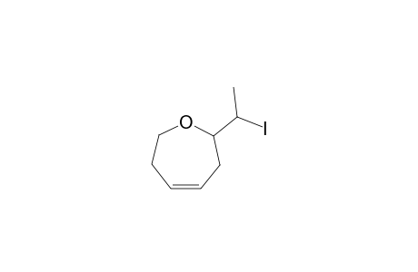 2-(1-Iodoethyl)-4-oxepene
