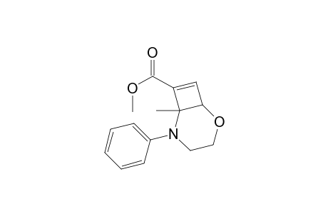 Methyl 6-methyl-5-phenyl-2-oxa-5-azabicyclo[4.2.0]oct-7-ene-7-carboxylate