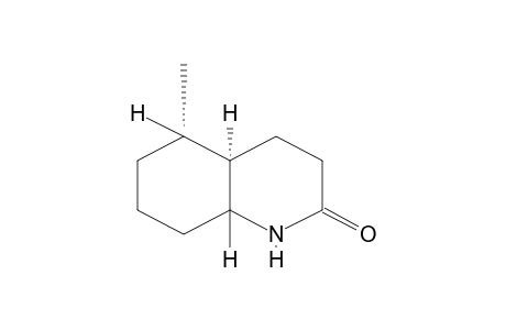 (4aalpha,5beta,8abeta)-5-METHYLOCTAHYDRO-2(1H)-QUINOLONE