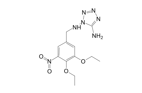 1-N-[(3,4-diethoxy-5-nitrophenyl)methyl]-1H-1,2,3,4-tetrazole-1,5-diamine