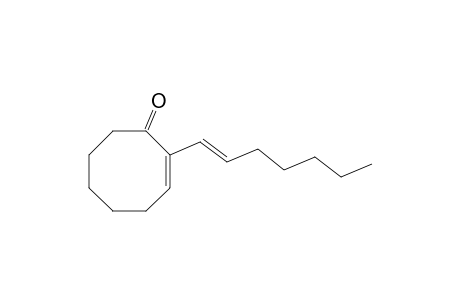 2-[(E)-Hept-1-en-1-yl]cyclooct-2-enone