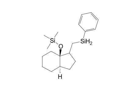 (1R*,2S*,5S*)-2-[(Phenylsilyl)methyl]-1-(trimethylsiloxy)bicyclo[4.3.0]nonane