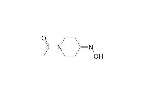 1-(4-Hydroximinopiperidino)ethanone