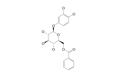 3,4-DIHYDROXYPHENYL-(6'-O-BENZOYL)-O-BETA-D-GLUCOPYRANOSIDE
