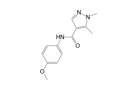 N-(4-methoxyphenyl)-1,5-dimethyl-1H-pyrazole-4-carboxamide
