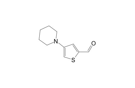 4-[Piperidino]thiophene-2-carboxaldehyde