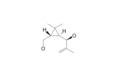 (2R,3R,4R)-5-Chrysanthemen-1,4-diol