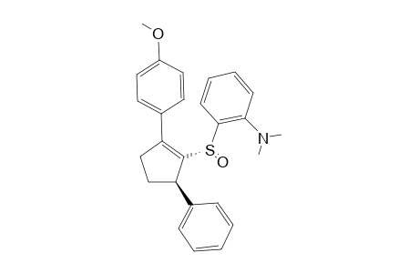 (3R*,SR*)-2-[2-(N,N-Dimethylamino)phenylsulfinyl]-1-(4-methoxyphenyl)-3-phenyl-1-cyclopentene