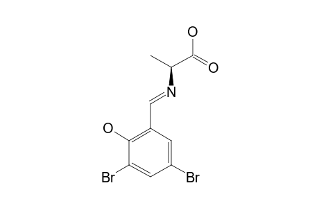 N-(L-ALANINE)-3,5-DIBROMO-SALICYLALDEHYDE;DI-BR-ALA