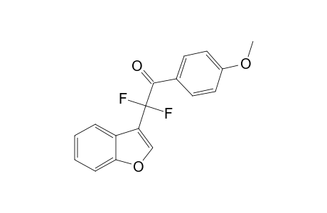 2-(3-BENZO-[B]-FURYL)-2,2-DIFLUORO-1-(4-METHOXYPHENYL)-ETHAN-1-ONE
