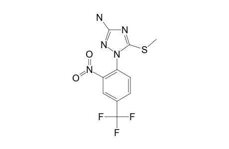 5-AMINO-3-METHYLTHIO-2-(2-NITRO-4-TRIFLUOROMETHYLPHENYL)-2H-1,2,4-TRIAZOLE