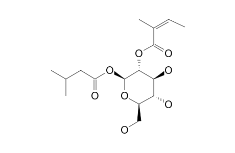 1-BETA-(2-METHYLBUTANOYL)-2-ANGELOYL-GLUCOPYRANOSIDE