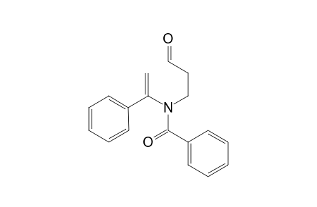 N-(3-oxopropyl)-N-(1-phenylvinyl)benzamide