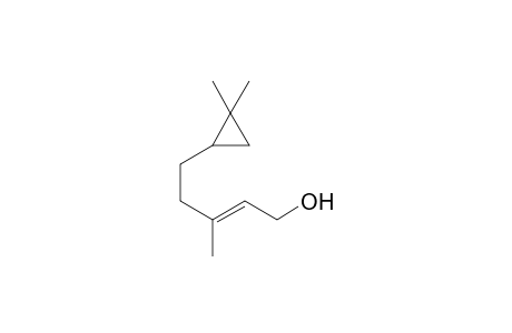 (E)-5-(2,2-Dimethyl-cyclopropyl)-3-methyl-pent-2-en-1-ol
