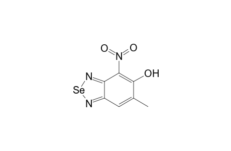 6-Methyl-4-nitro-2,1,3-benzoselenadiazol-5-ol