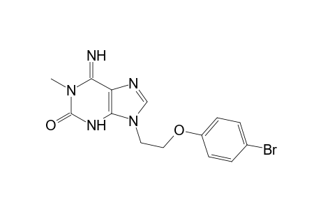 9-[2-(p-bromophenoxy)ethyl]-1-methylisoguanine
