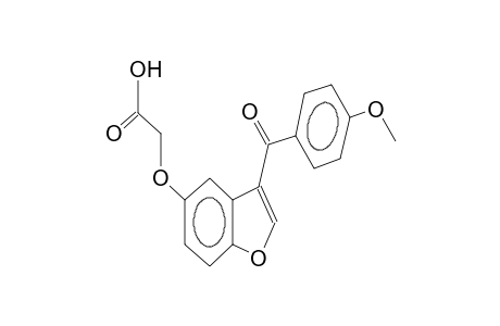 3-(4-methoxybenzoyl)-5-carboxymethyloxybenzofuran