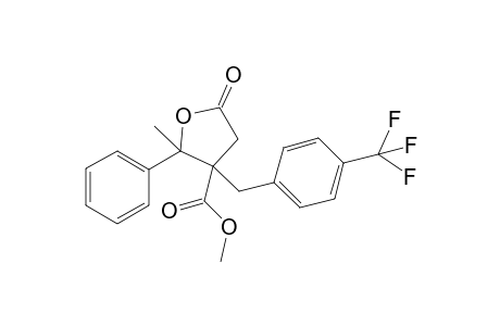 Methyl 2-methyl-5-oxo-2-phenyl-3-(4-trifluoromethyl)benzyl)tetrahydrofuran-3-carboxylate