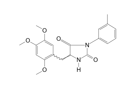 3-m-TOLYL-5-(2,4,5-TRIMETHOXYBENZYLIDENE)HYDANTOIN