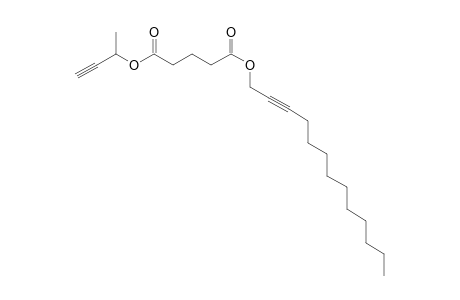 Glutaric acid, tridec-2-yn-1-yl but-3-yn-2-yl ester