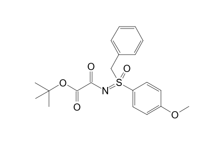 tert-Butyl 2-{[benzyl(4-methoxyphenyl)(oxo)-.lambda.6-sulfaneylidene]amino}-2-oxoacetate