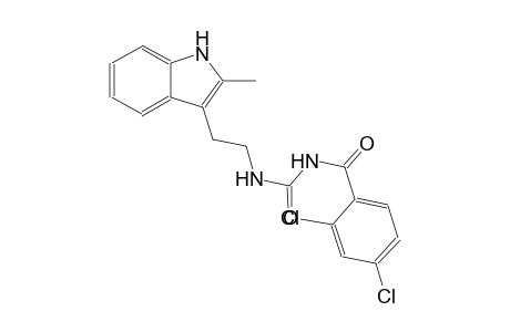 urea, N-(2,4-dichlorobenzoyl)-N'-[2-(2-methyl-1H-indol-3-yl)ethyl]-